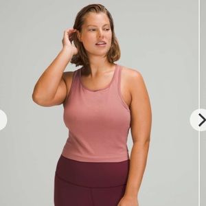 Lululemon Ebb to Street Racerback Crop Tank